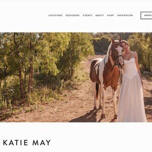 Katie May Beach wedding dress